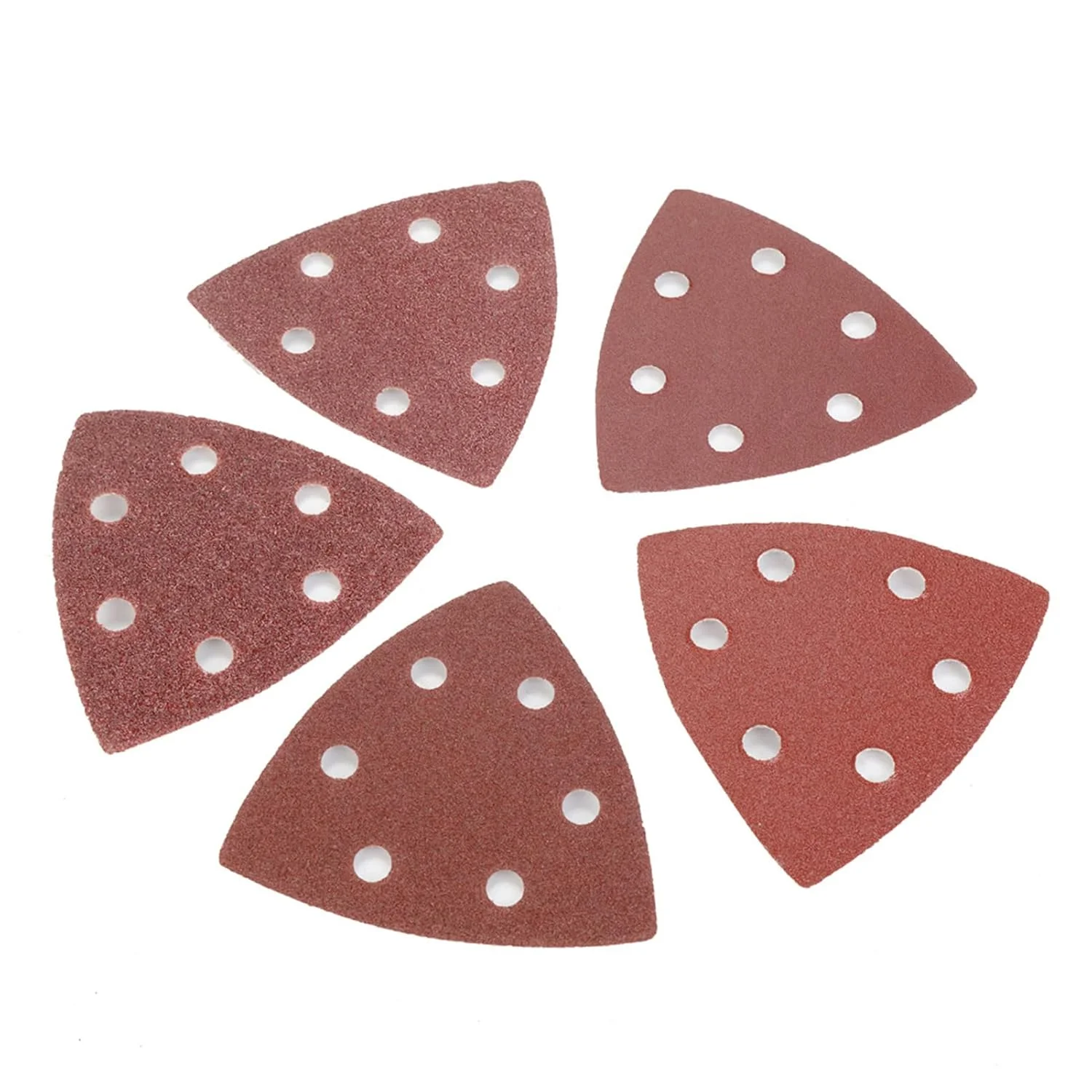 مجموعه سنباده شامل ورقههای سنباده برای ابزار چندکاره نوسانی برش بوش و پد برش مجموعه سنباده شامل ورقههای سنباده برای ابزار چندکاره نوسانی برش بوش و پد برش