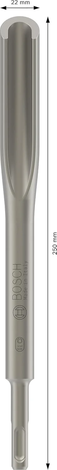 قلم چکش تخریب سر پهن بوش مدل 1618601004 SDS-Plus، 22 میلی متر در 250 میلی متر، نقره ای قلم چکش تخریب سر پهن بوش مدل 1618601004 SDS-Plus، 22 میلی متر در 250 میلی متر، نقره ای