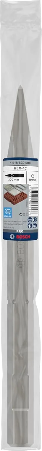 قلم نوک تیز بوش 1618630000، دنباله شش گوش 19 میلی متر در 300 میلی متر