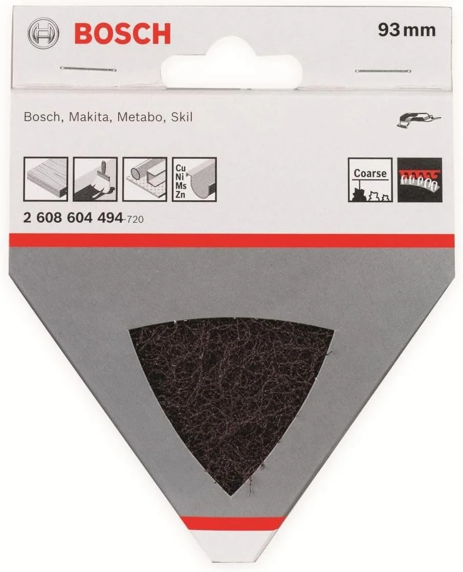 پد سنباده بوش پروفشنال 93 میلی متر، دانه بندی 100، 1 عدد پد سنباده بوش پروفشنال 93 میلی متر، دانه بندی 100، 1 عدد