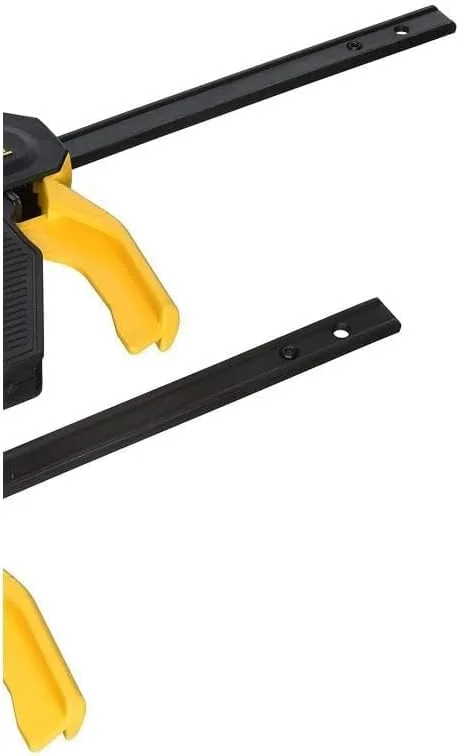 گیره ماشه ای متوسط DEWALT DWHT83149 با میله 6 اینچی، بسته 2 عددی، زرد