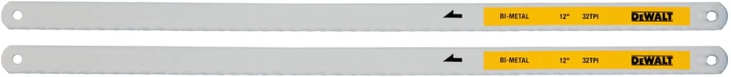 تیغه اره آهن بر دیوالت DWHT20553، 12 اینچ x 32TPI، بسته 2 عددی تیغه اره آهن بر دیوالت DWHT20553، 12 اینچ x 32TPI، بسته 2 عددی