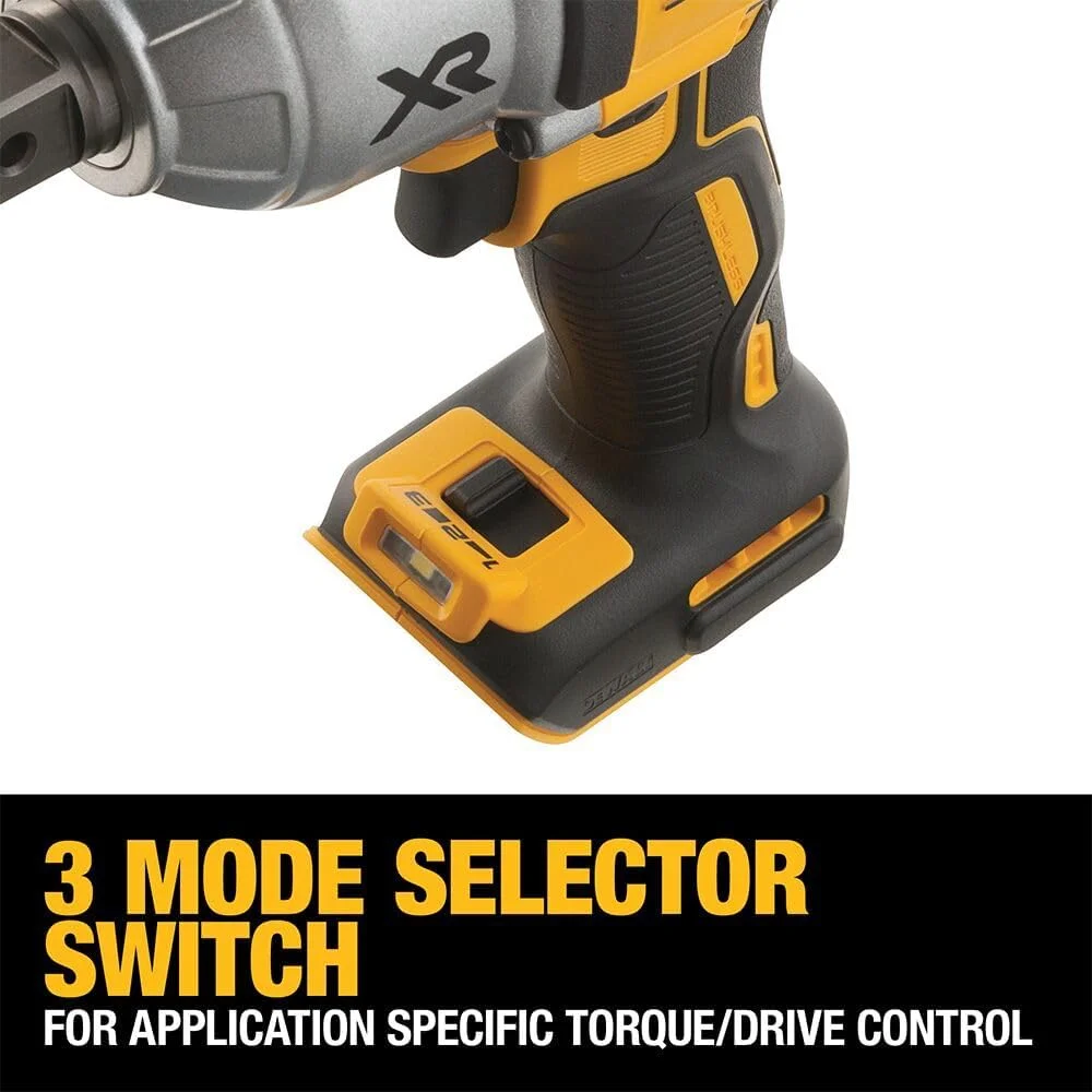 DEWALT DCF897NT-XJ - آچار ضربه ای بدون جاروبک XR 18V 3/4 اینچ DEWALT DCF897NT-XJ - آچار ضربه ای بدون جاروبک XR 18V 3/4 اینچ