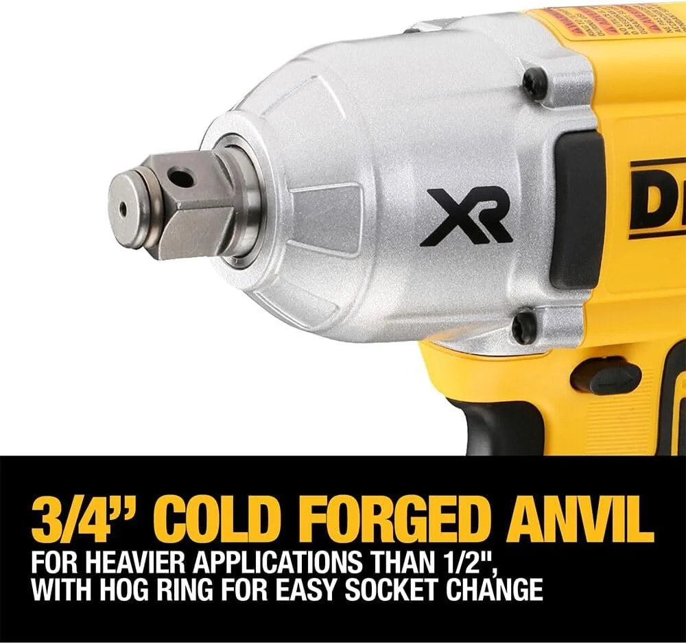 DEWALT DCF897NT-XJ - آچار ضربه ای بدون جاروبک XR 18V 3/4 اینچ DEWALT DCF897NT-XJ - آچار ضربه ای بدون جاروبک XR 18V 3/4 اینچ