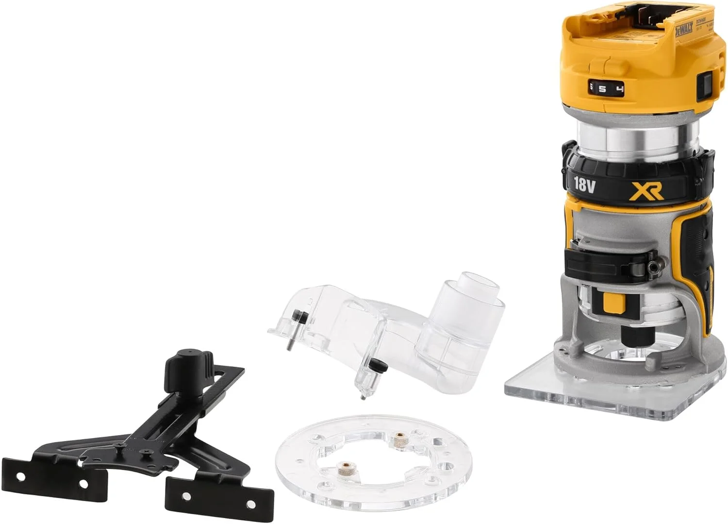 DEWALT DCW600N-XJ دستگاه پرداخت لبه XR 18V بدون باتری/شارژر