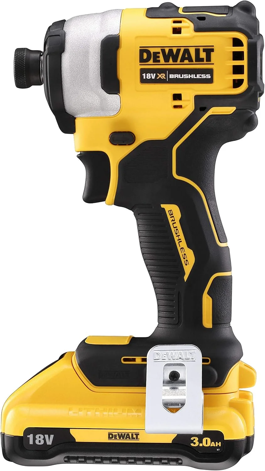 DEWALT DCF809L2T-QW پیچ گوشتی ضربه ای 18 ولت بدون جاروبک با 2 باتری لیتیوم یون 3.0 آمپر ساعت DEWALT DCF809L2T-QW پیچ گوشتی ضربه ای 18 ولت بدون جاروبک با 2 باتری لیتیوم یون 3.0 آمپر ساعت