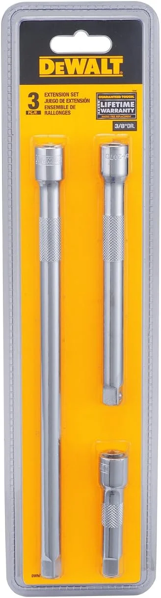 مجموعه سه عددی رابط بکس 3/8 اینچ DEWALT DWMT75426OSP در اندازه های 3، 6 و 10 اینچ مجموعه سه عددی رابط بکس 3/8 اینچ DEWALT DWMT75426OSP در اندازه های 3، 6 و 10 اینچ