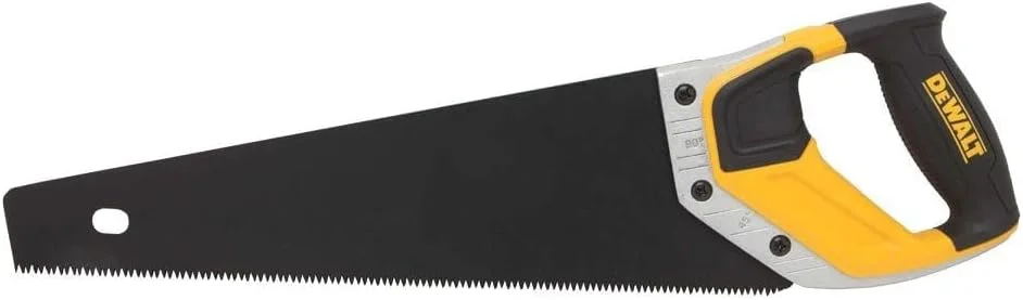 اره دستی تابلویی استاندارد 38 سانتی‌متری دیوالت مدل DWHT20544L، بسته‌ی 1 عددی