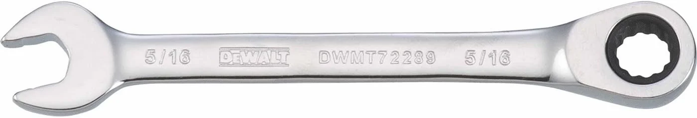 آچار یکسر رینگی جغجغه ای DEWALT DWMT72289OSP سایز 5/16 اینچ SAE