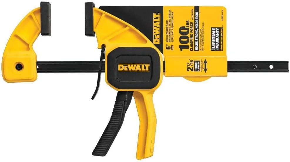 گیره دیوالت DW سایز متوسط 6 اینچ گیره دیوالت DW سایز متوسط 6 اینچ