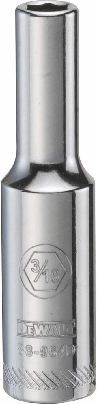 DEWALT DWMT88964B DWMT88964OSP بکس دستی 6 پر ¼ اینچ عمیق 3/16 اینچ SAE DEWALT DWMT88964B DWMT88964OSP بکس دستی 6 پر ¼ اینچ عمیق 3/16 اینچ SAE