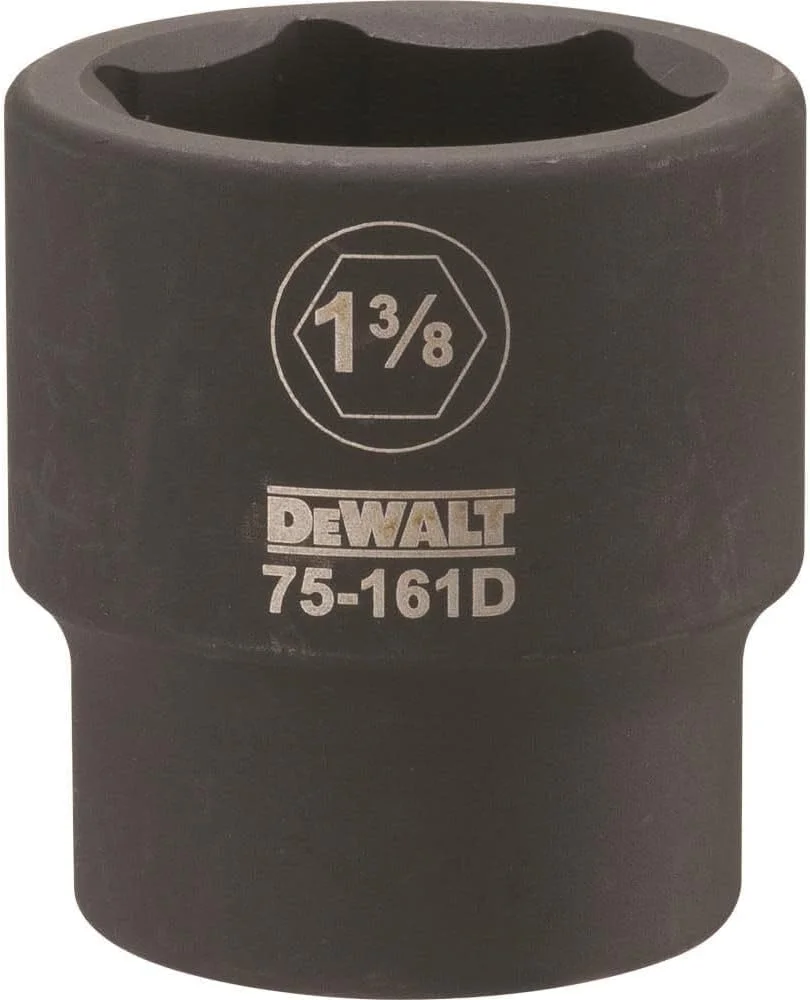 بکس ضربه ای 6 پر Dewalt DWMT75161B DWMT75161OSP با درایو 3/4 اینچ (1-3/8 اینچ SAE)، 1 3/8 اینچ بکس ضربه ای 6 پر Dewalt DWMT75161B DWMT75161OSP با درایو 3/4 اینچ (1-3/8 اینچ SAE)، 1 3/8 اینچ