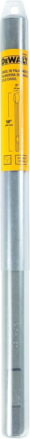 قلم تخت شش گوش صنعتی دیوالت FD-B05، ۱۹ × ۴۰۰ × ۲۵، زرد/مشکی، DWA0811-B1 قلم تخت شش گوش صنعتی دیوالت FD-B05، ۱۹ × ۴۰۰ × ۲۵، زرد/مشکی، DWA0811-B1