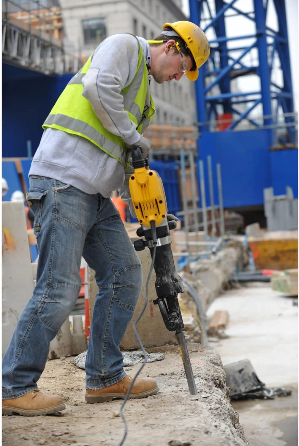 قلم نوک تیز 28 میلی متری 400 میلی متری DeWalt HEX، زرد/مشکی، DT6929-QZ قلم نوک تیز 28 میلی متری 400 میلی متری DeWalt HEX، زرد/مشکی، DT6929-QZ