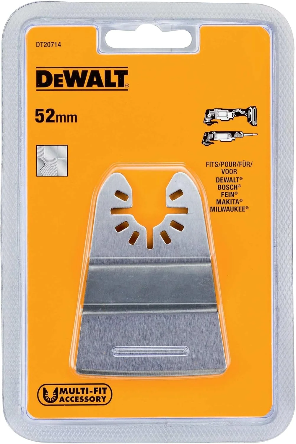 تیغه خراشنده سخت چندکاره 52 میلیمتری دیوالت مدل DT20714-QZ تیغه خراشنده سخت چندکاره 52 میلیمتری دیوالت مدل DT20714-QZ