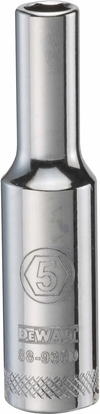 بکس دیوالت 1/4 اینچ، 6 پر، استاندارد، 5 میلی متر بکس دیوالت 1/4 اینچ، 6 پر، استاندارد، 5 میلی متر