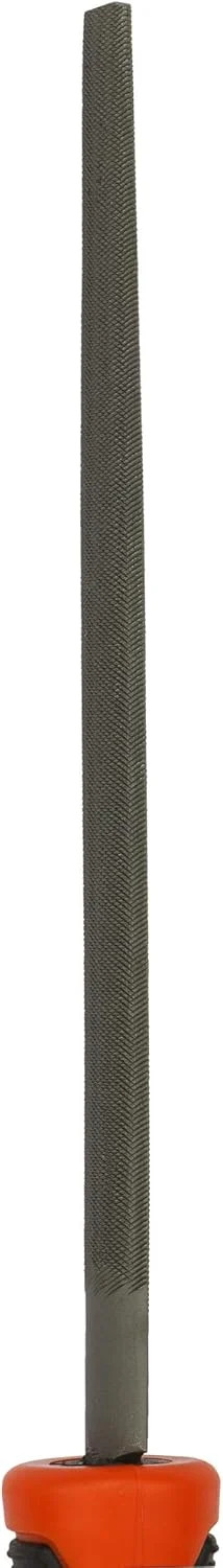 سوهان نیم گرد فولادی دو متریال 200 میلی متری بلک اند دکر، نارنجی/مشکی - Bdht22146