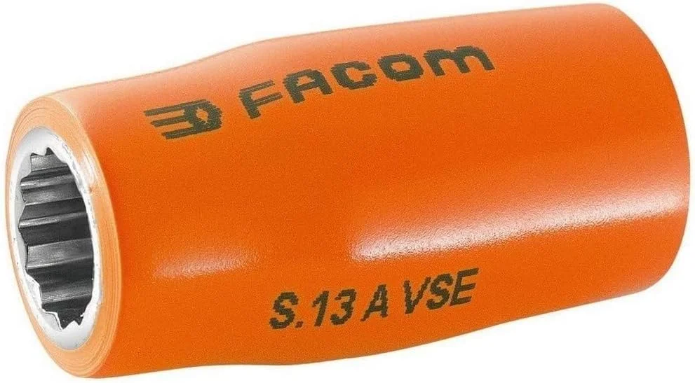 بکس ۱۲ پر عایق سری S.Avse فاکوم بلک اند دکر، درایو ۱/۲ اینچ، ۱۰۰۰ ولت، سایز ۱۰ میلی متر بکس ۱۲ پر عایق سری S.Avse فاکوم بلک اند دکر، درایو ۱/۲ اینچ، ۱۰۰۰ ولت، سایز ۱۰ میلی متر