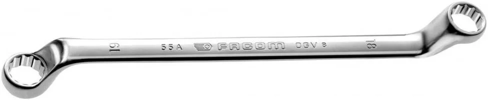 آچار فرانسه خمیده فاکوم مدل 55A.30 فراکاسا، سایز 32x30x32 میلیمتر آچار فرانسه خمیده فاکوم مدل 55A.30 فراکاسا، سایز 32x30x32 میلیمتر