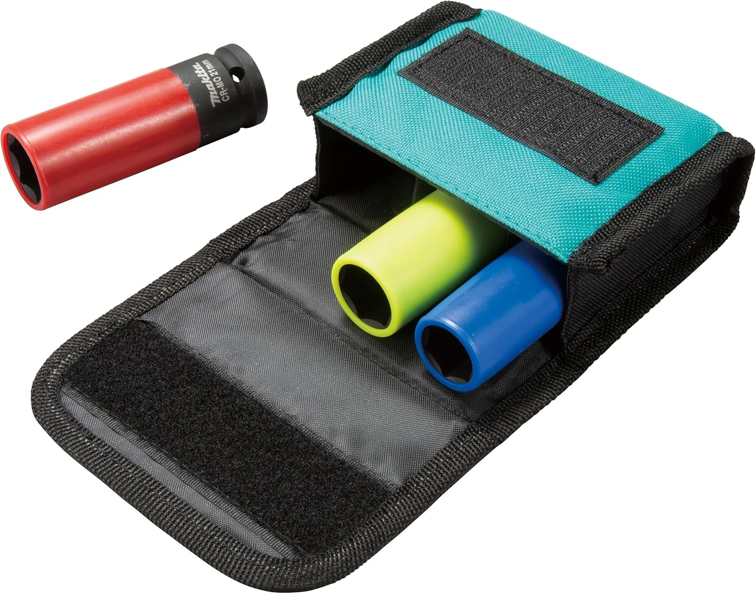 مجموعه سری بکس ضربه ای عمیق ماکیتا مدل E-12354 (1/2 اینچ)، 86 میلی متر، چند رنگ، 3 عددی