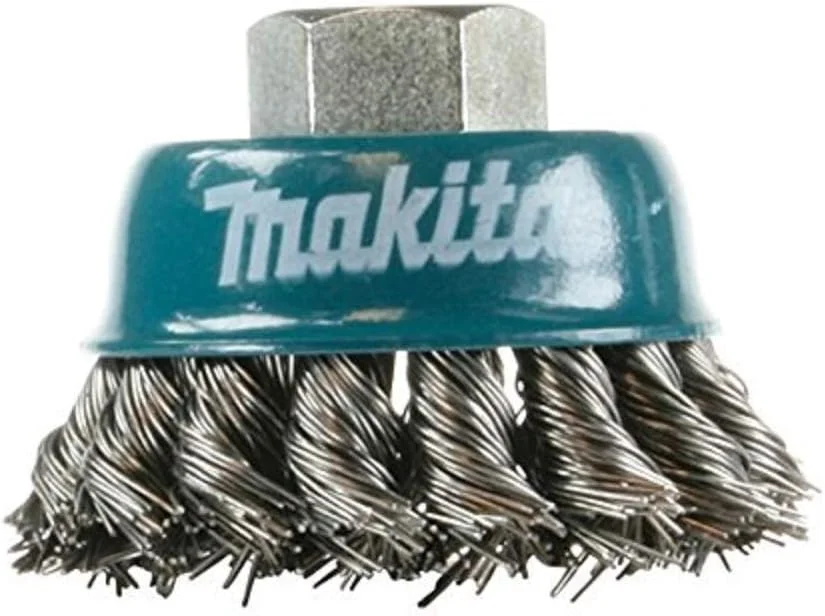 برس کاسه ای سیمی ماکیتا مدل D-24103، قطر 60 میلی متر، سیم 0.5 میلی متر، رزوه M10 با گام 1.5 میلی متر