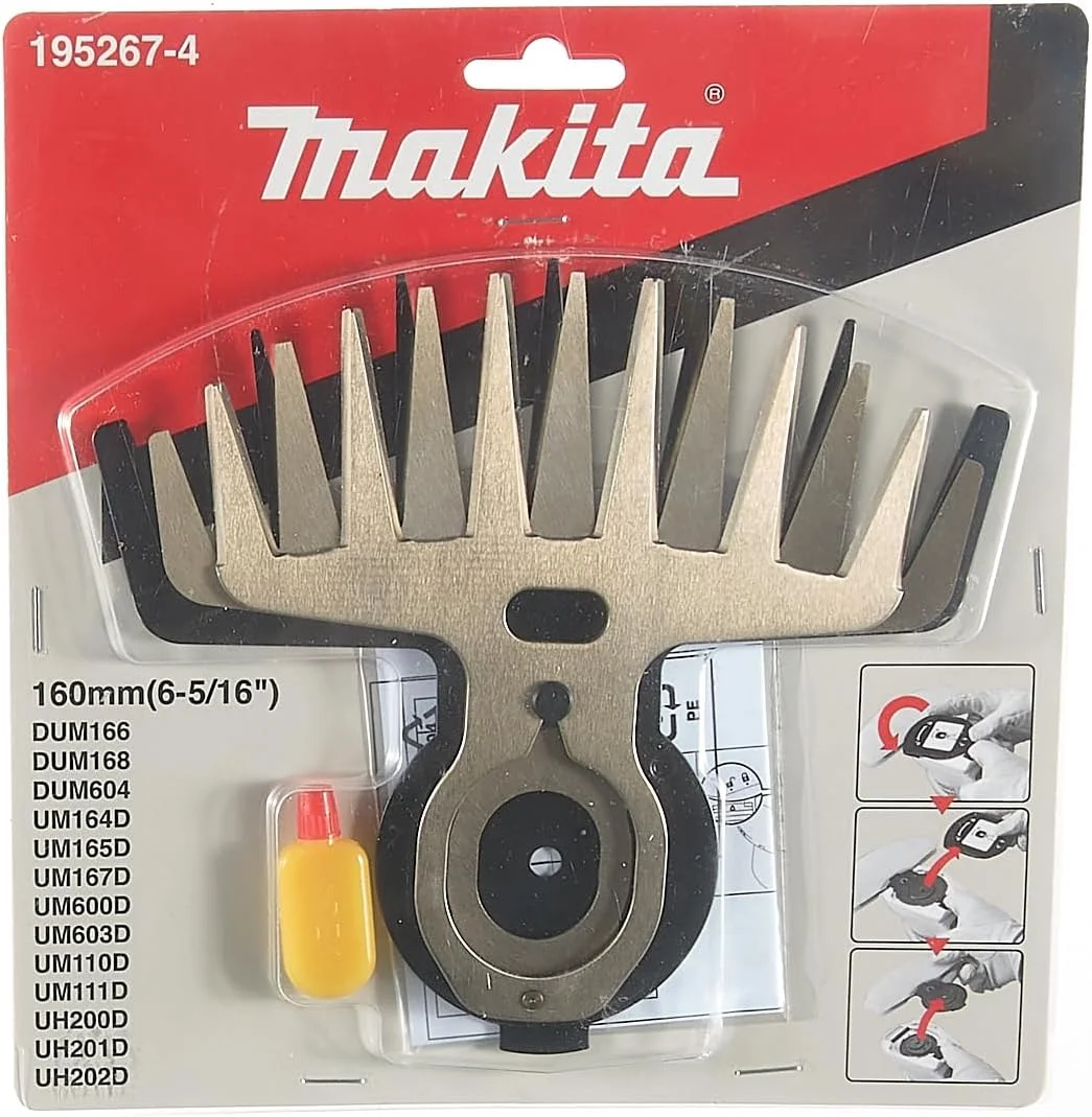 تیغه چمن زن چند رنگ مدل 195267-4 Makita مناسب Dum166/Dum168 تیغه چمن زن چند رنگ مدل 195267-4 Makita مناسب Dum166/Dum168
