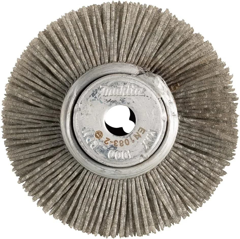 برس سیمی نایلونی ماکیتا مدل D-73592، شماره 80، ابعاد 100x120 میلیمتر برس سیمی نایلونی ماکیتا مدل D-73592، شماره 80، ابعاد 100x120 میلیمتر