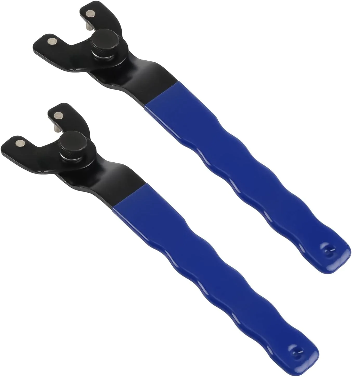 آچار سنگ فرز قفل مهره ای قابل تنظیم ارتقا یافته برای سنگ فرزهای زاویه ای سازگار با ابزارهای برقی ماکیتا، بوش، میلواکی، جایگزین فولادی بادوام، محدوده 12.7 تا 31.75 میلی متر، بسته 2 عددی آچار سنگ فرز قفل مهره ای قابل تنظیم ارتقا یافته برای سنگ فرزهای زاویه ای سازگار با ابزارهای برقی ماکیتا، بوش، میلواکی، جایگزین فولادی بادوام، محدوده 12.7 تا 31.75 میلی متر، بسته 2 عددی