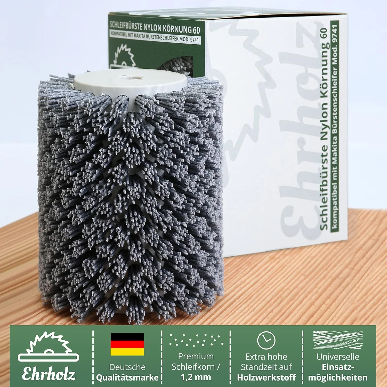 برس سنباده مناسب برای سنباده برس ماکیتا 9741، برس بافت دهنده، برس ساتن، کیفیت حرفه ای، برای کار بر روی چوب و فلز (نایلون، دانه بندی 60) برس سنباده مناسب برای سنباده برس ماکیتا 9741، برس بافت دهنده، برس ساتن، کیفیت حرفه ای، برای کار بر روی چوب و فلز (نایلون، دانه بندی 60)