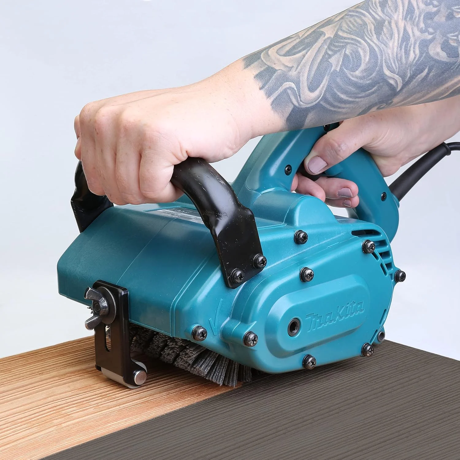 برس سنباده مناسب برای سنباده برس ماکیتا 9741، برس بافت دهنده، برس ساتن، کیفیت حرفه ای، برای کار بر روی چوب و فلز (نایلون، دانه بندی 60) برس سنباده مناسب برای سنباده برس ماکیتا 9741، برس بافت دهنده، برس ساتن، کیفیت حرفه ای، برای کار بر روی چوب و فلز (نایلون، دانه بندی 60)