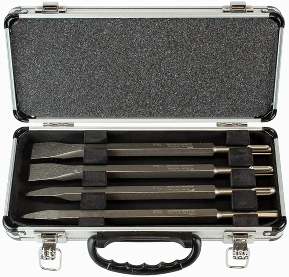 مجموعه 4 عددی قلم بتن کن ماکیتا مدل D-08757، نقره ای