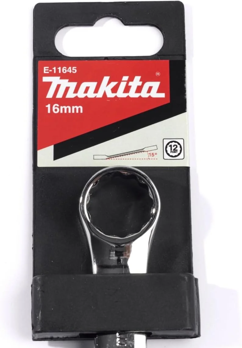 آچار یکسر رینگی 16 میلیمتری ماکیتا مدل E-11645 آچار یکسر رینگی 16 میلیمتری ماکیتا مدل E-11645