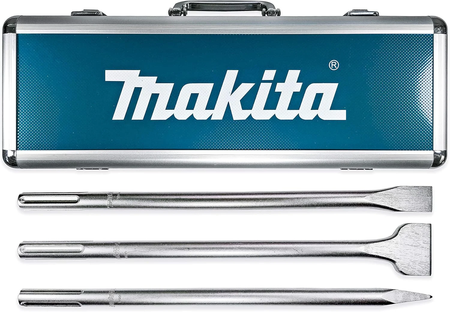 مجموعه 3 عددی قلم و نوک SDS-Max ماکیتا برای چکش های چرخشی SDS Max - تخریب سنگین برای بتن مسلح و کاشی مجموعه 3 عددی قلم و نوک SDS-Max ماکیتا برای چکش های چرخشی SDS Max - تخریب سنگین برای بتن مسلح و کاشی