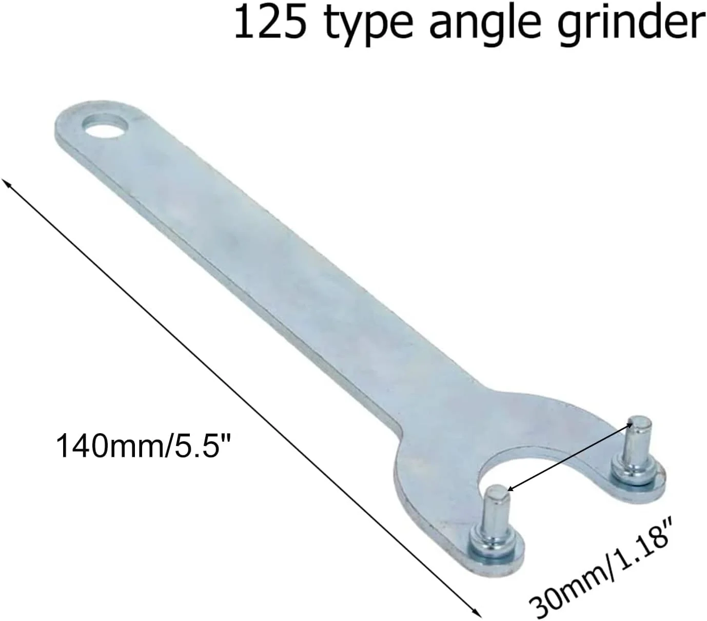 آچار سنگ فرز Utoolmart، آچار قفلی دو شاخه با روکش روی برای Dewalt Milwaukee Makita Black & Decker Ryobi، بسته 4 عددی آچار سنگ فرز Utoolmart، آچار قفلی دو شاخه با روکش روی برای Dewalt Milwaukee Makita Black & Decker Ryobi، بسته 4 عددی