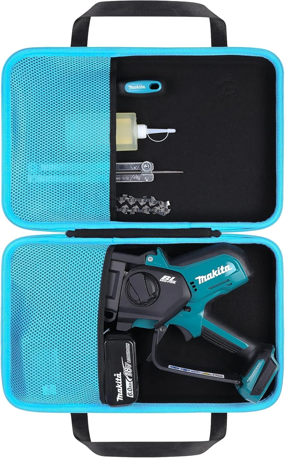 کیف حمل سخت خانکا سازگار با اره هرس ماکیتا DUC101Z 18V Li-ion LXT (فقط کیف) کیف حمل سخت خانکا سازگار با اره هرس ماکیتا DUC101Z 18V Li-ion LXT (فقط کیف)