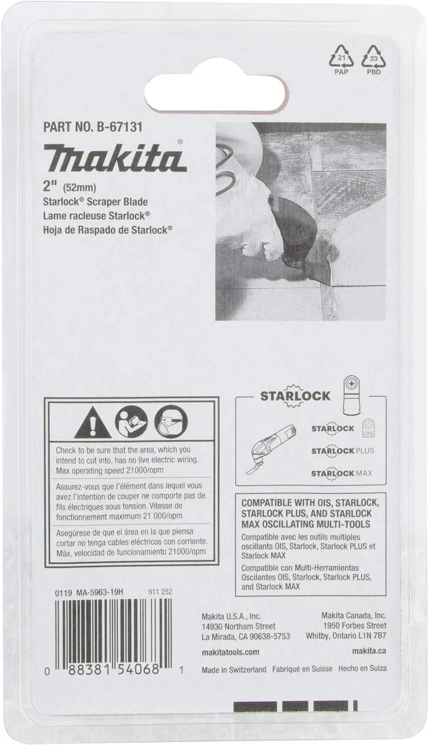 تیغه 2 اینچی استارلاک ماکیتا مدل B-67131