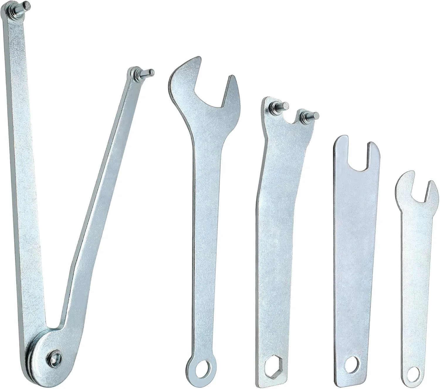 مجموعه آچار سنگ فرز LDEXIN شامل 5 عدد، آچار مهره قفلی، انبر آچار پین سنگ فرز برای Dewalt Makita Milwaukee مجموعه آچار سنگ فرز LDEXIN شامل 5 عدد، آچار مهره قفلی، انبر آچار پین سنگ فرز برای Dewalt Makita Milwaukee