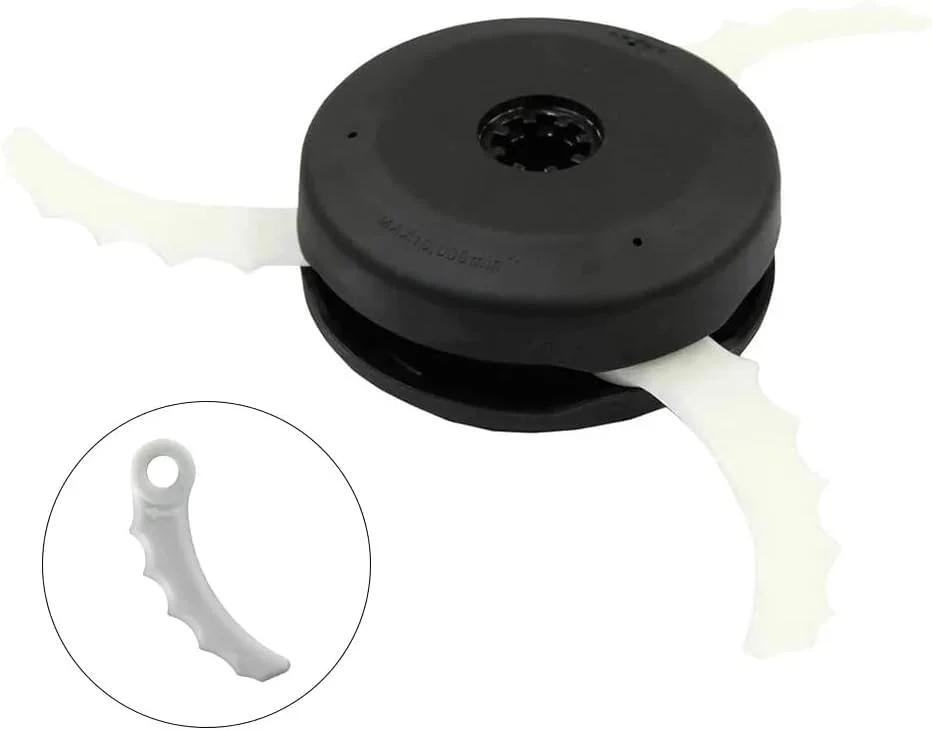 20 عدد تیغه پلاستیکی جایگزین علف زن برای چاقوی ماکیتا مدل های 198426-9، 198383-1، DUR368AZ، DUR369AZ، DUR368LZ