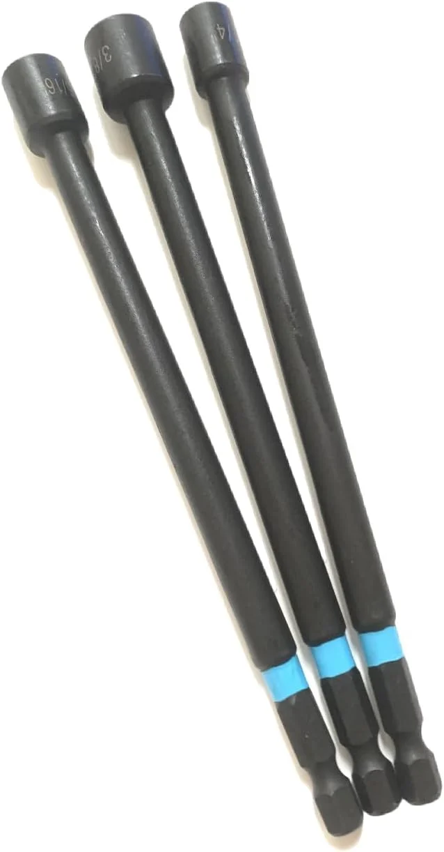 مجموعه ۳ عددی آچار بکس مگنتی ایمپکت سایزهای ۱/۴، ۵/۱۶ و ۳/۸ اینچ مدل A-97695 طول ۶ اینچ، قطعات بادوام و لوازم جانبی جایگزین برای مونتاژ مجموعه ۳ عددی آچار بکس مگنتی ایمپکت سایزهای ۱/۴، ۵/۱۶ و ۳/۸ اینچ مدل A-97695 طول ۶ اینچ، قطعات بادوام و لوازم جانبی جایگزین برای مونتاژ