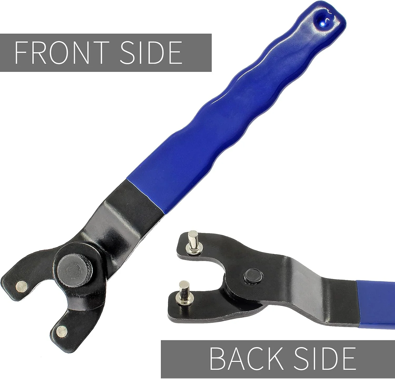 آچار فرانسه پین قابل تنظیم Cionyce برای سنگ فرزهای زاویه ای Dewalt Makita و سایر سنگ فرزهای 4 تا 9 اینچی آچار فرانسه پین قابل تنظیم Cionyce برای سنگ فرزهای زاویه ای Dewalt Makita و سایر سنگ فرزهای 4 تا 9 اینچی