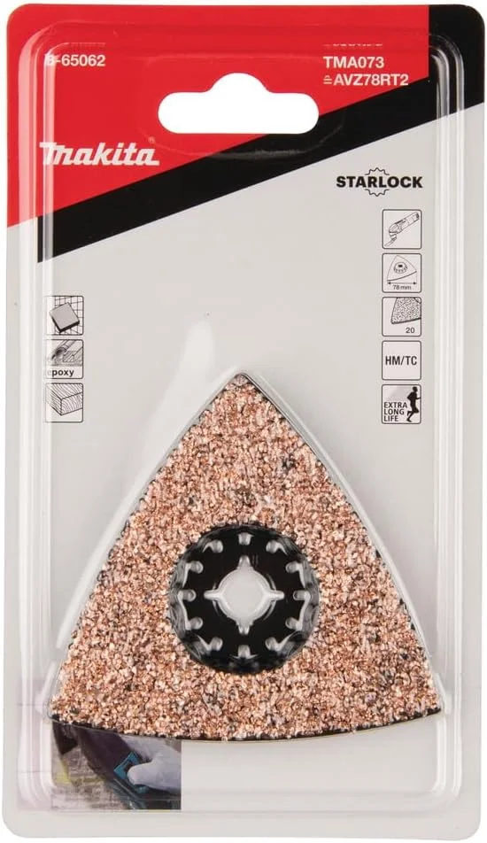 صفحه سنباده لرزان چندکاره ماکیتا مدل B-65062 Starlock Tma073 HM/Riff صفحه سنباده لرزان چندکاره ماکیتا مدل B-65062 Starlock Tma073 HM/Riff
