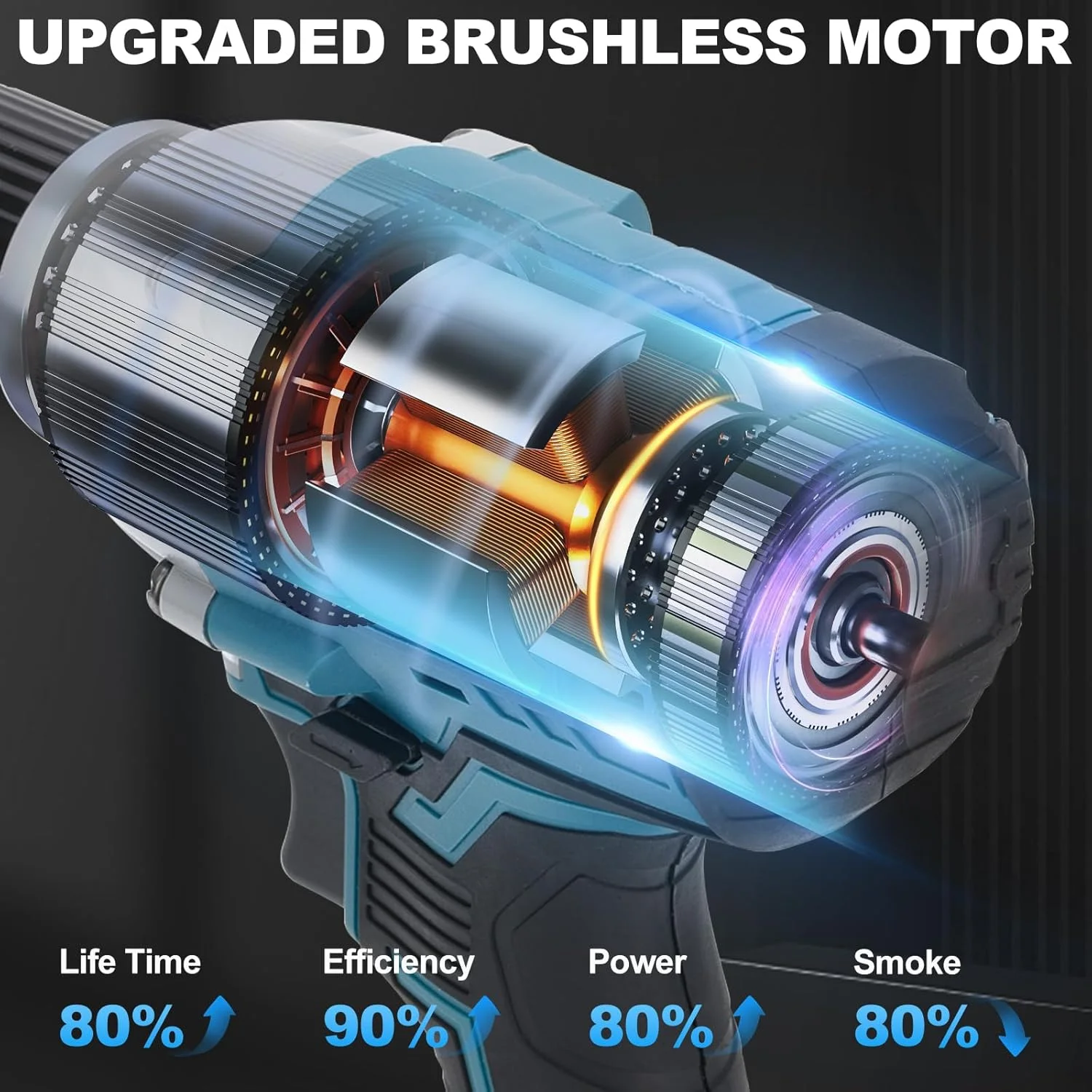 پرچ کن شارژی سازگار با باتری های لیتیوم یونی 18 ولت ماکیتا، پرچ کن برقی براشلس با 4 آداپتور برای پرچ های 2.4/3.2/4/4.8 میلی متر (بدون باتری) پرچ کن شارژی سازگار با باتری های لیتیوم یونی 18 ولت ماکیتا، پرچ کن برقی براشلس با 4 آداپتور برای پرچ های 2.4/3.2/4/4.8 میلی متر (بدون باتری)