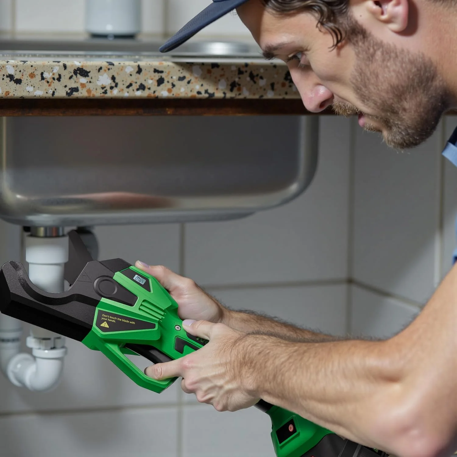 لوله بر پی وی سی نکسون سازگار با باتری 18 ولت ماکیتا، برش لوله پلاستیکی با نمایشگر LCD، برش لوله تا قطر 50 میلی متر، قیچی برقی پی وی سی با دو عدد باتری قابل شارژ 2.0 آمپر، ابزار برش برای لوله های پی وی سی، پی پی آر، پی ای و پی ای ایکس لوله بر پی وی سی نکسون سازگار با باتری 18 ولت ماکیتا، برش لوله پلاستیکی با نمایشگر LCD، برش لوله تا قطر 50 میلی متر، قیچی برقی پی وی سی با دو عدد باتری قابل شارژ 2.0 آمپر، ابزار برش برای لوله های پی وی سی، پی پی آر، پی ای و پی ای ایکس