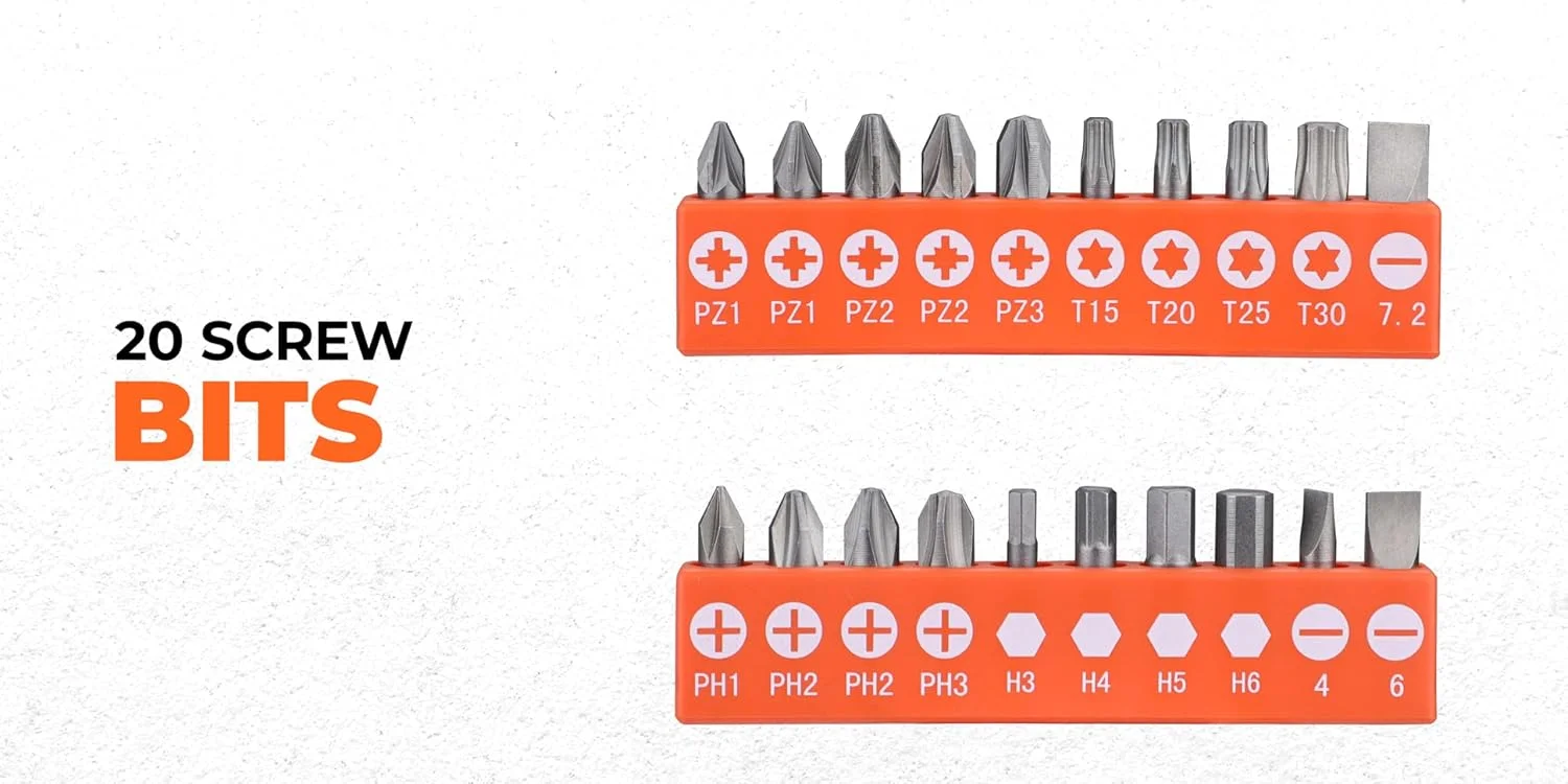 مجموعه مته و سری پیچ گوشتی 50 عددی بلک اند دکر + A7188