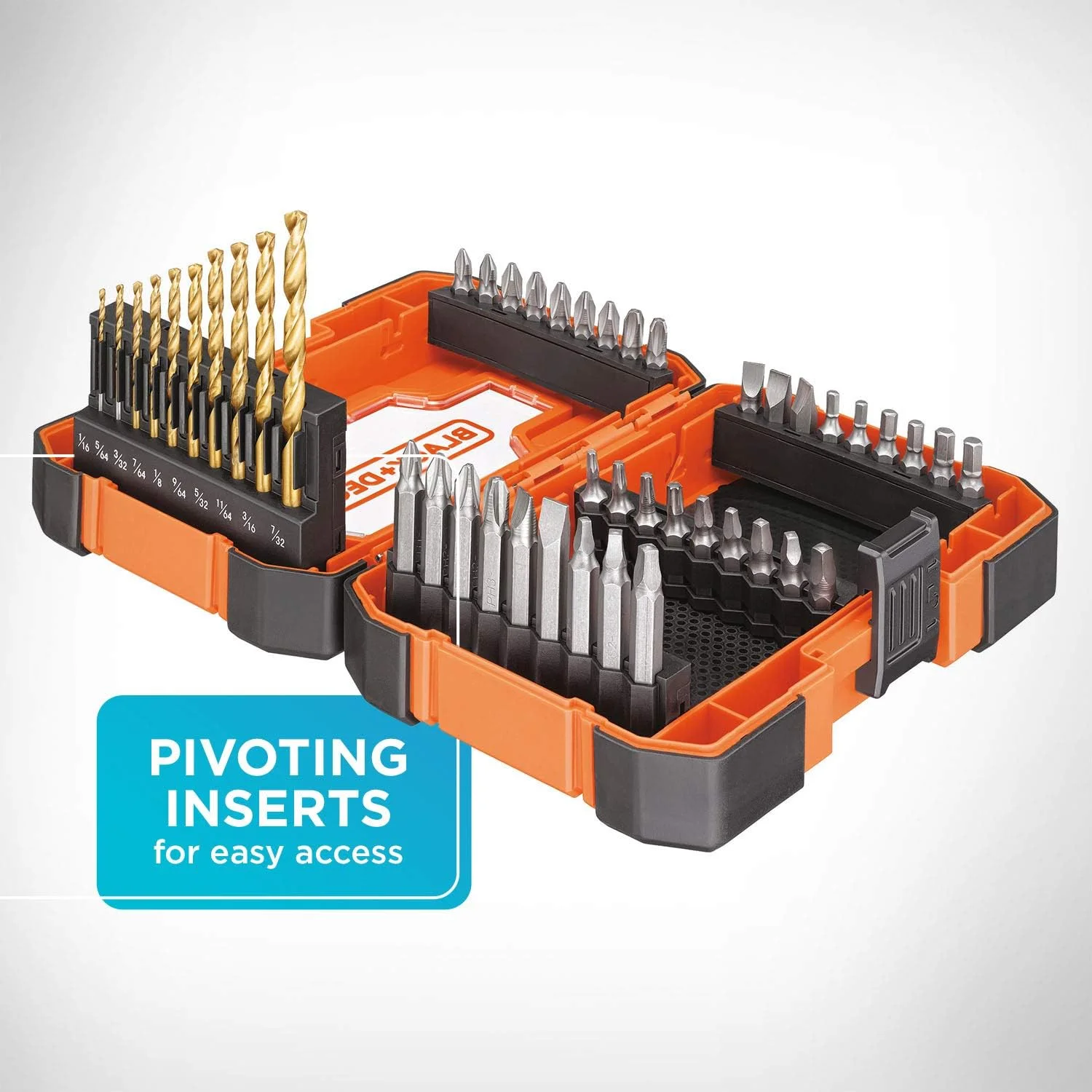 مجموعه ۴۶ عددی دریل و پیچ گوشتی بلک اند دکر مدل BDA46SDDD