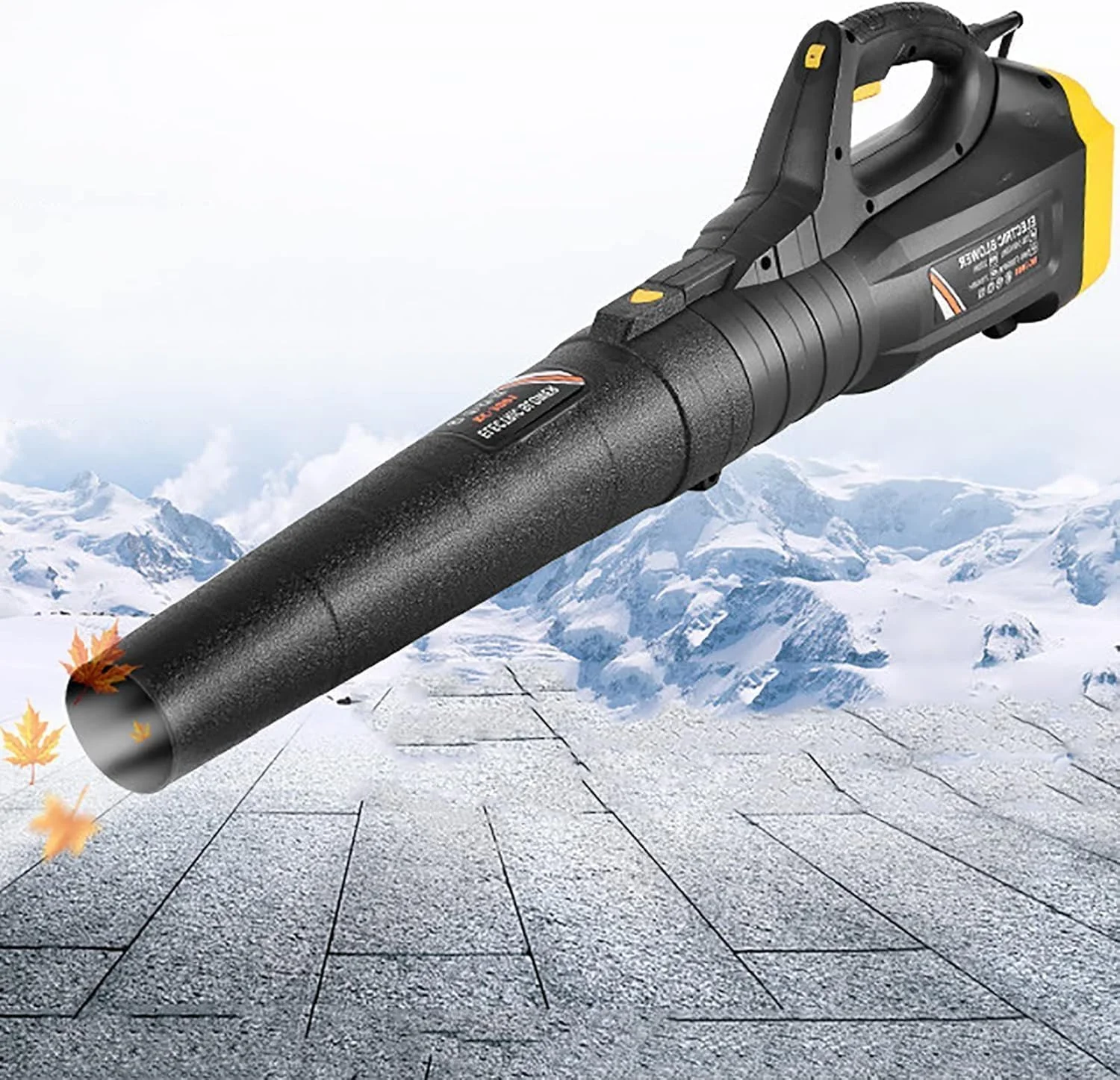 دمنده و مکنده برقی 3500 وات برای برگ و باغ - 6 سرعته، سرعت باد 218 کیلومتر در ساعت، حجم هوای 790 متر مکعب در ساعت