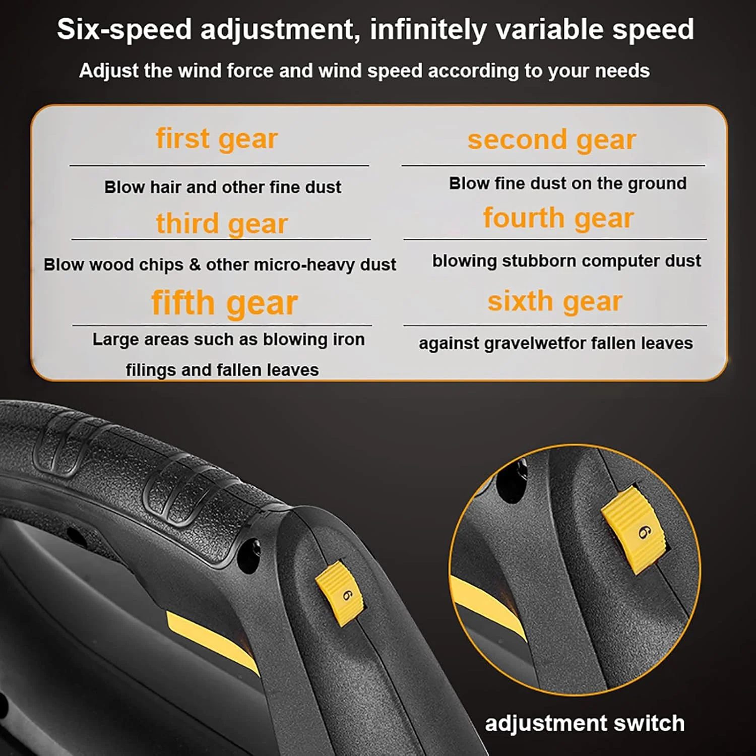 دمنده برگ قدرتمند 3500 وات، جاروبرقی باغی، سرعت باد 218 کیلومتر در ساعت + حجم هوای 790 متر مکعب در ساعت، کنترل 6 سرعته، برای تمیز کردن برف، آوار، گرد و غبار، برگ های ریخته شده، با کابل 3 متری دمنده برگ قدرتمند 3500 وات، جاروبرقی باغی، سرعت باد 218 کیلومتر در ساعت + حجم هوای 790 متر مکعب در ساعت، کنترل 6 سرعته، برای تمیز کردن برف، آوار، گرد و غبار، برگ های ریخته شده، با کابل 3 متری