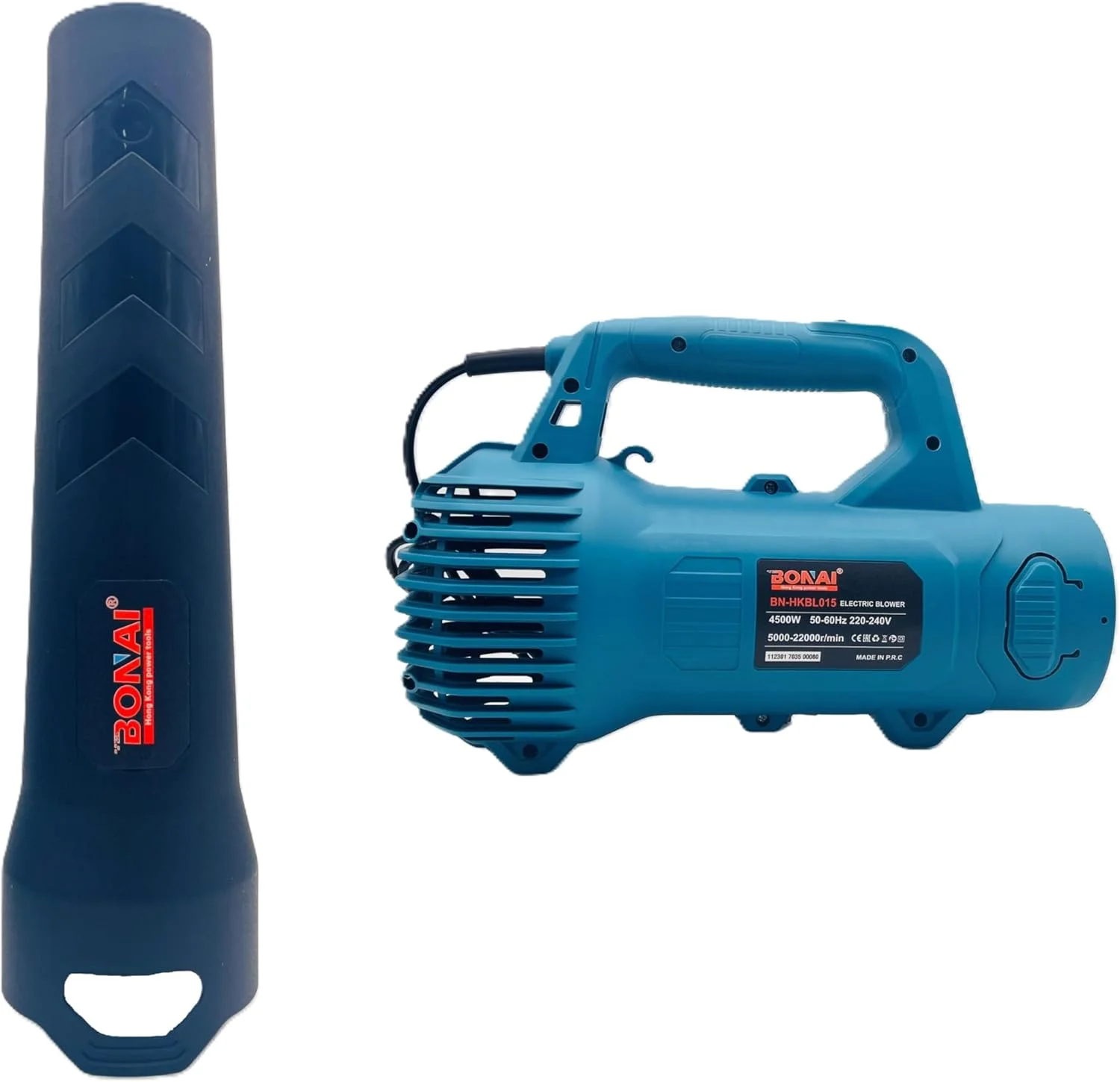 دمنده هوای برقی BONAI 4500W – پاک کننده گرد و غبار 22000 دور در دقیقه با توان 240 ولت، جمع و جور و بادوام برای تمیز کردن، خشک کردن و باد کردن – BN-HKBL015