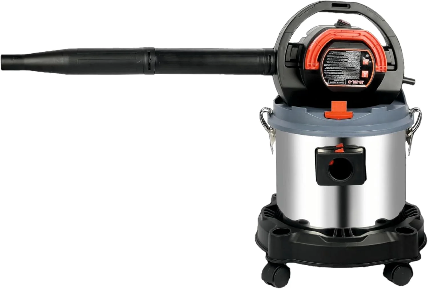 دستگاه مکنده و دمنده برقی تبدیل شونده ID VCB20، ۱۵۰۰ وات، مخزن ۲۰ لیتری، جاروبرقی تر و خشک با حالت دمنده، طول سیم ۵ متر