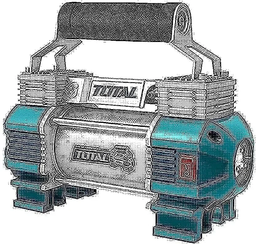 کمپرسور هوای خودرو توتال 13-13.5 ولت 120PSI